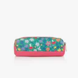 Frugi-Girls Green Woodland Floral Pencil Case (22cm) | Childrensalon