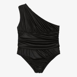 Elsy-Girls White & Black Striped Trousers | Childrensalon