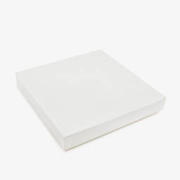 G.H.Hurt & Son-طقم هدية صوف ومزيج قطن لون أبيض وزهري | Childrensalon