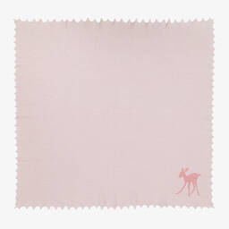 G.H.Hurt & Son-طقم هدية صوف ومزيج قطن لون أبيض وزهري | Childrensalon