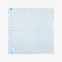 G.H.Hurt & Son-Подарочный набор с голубой шалью и слюнявчиком | Childrensalon