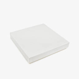 G.H.Hurt & Son-Ivory Pure Cashmere Baby Shawl (122cm) | Childrensalon