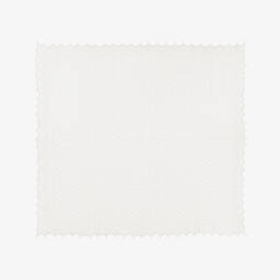 G.H.Hurt & Son-Ivory Pure Cashmere Baby Shawl (122cm) | Childrensalon