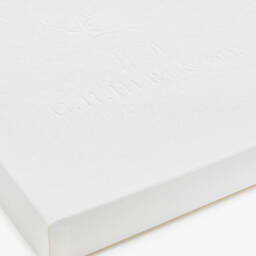 G.H.Hurt & Son-Ivory Pure Cashmere Baby Shawl (122cm) | Childrensalon