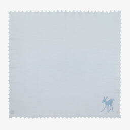 G.H.Hurt & Son-طقم هدية صوف ومزيج قطن لون أبيض وأزرق للمواليد | Childrensalon