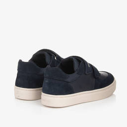 Geox-حذاء رياضي بشريط لاصق لون كحلي للأولاد | Childrensalon