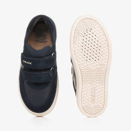 Geox-حذاء رياضي بشريط لاصق لون كحلي للأولاد | Childrensalon