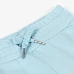 Givenchy-Baby Boys Pale Blue Cotton Jersey Shorts | Childrensalon