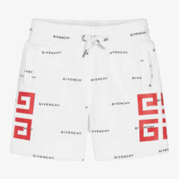 4g Jacquard Givenchy Kids Shorts GIVENCHY 4g Jacquard Shorts Juniors Kids Pink 465 Flannels
