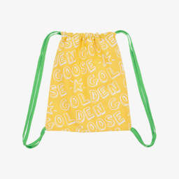 Golden Goose-White Leather & Black Glitter Trainers | Childrensalon