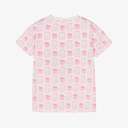 Guess-تيشيرت قطن لون زهري للبنات | Childrensalon