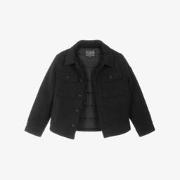 Guess-Черная стеганая куртка - шакет для мальчиков | Childrensalon