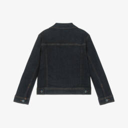 Guess-Junior Boys Dark Blue Denim Jacket | Childrensalon