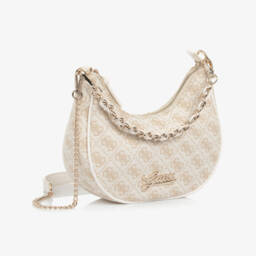 Guess-Junior Girls Ivory 4g Logo Handbag & Purse | Childrensalon
