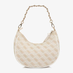 Guess-Junior Girls Ivory 4g Logo Handbag & Purse | Childrensalon