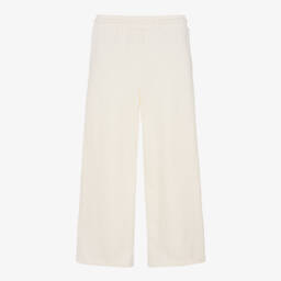 Guess-Junior Girls Ivory Cotton Joggers | Childrensalon