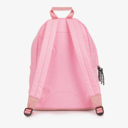 Guess-Pink Triangle Logo Backpack (39cm) | Childrensalon