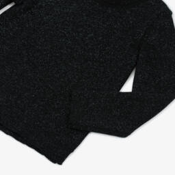 Hatley-Водолазка черная блестящая для девочек | Childrensalon