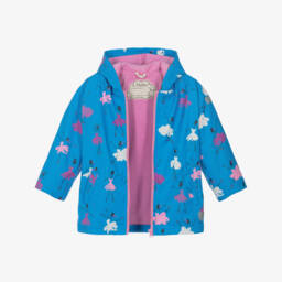 Hatley-معطف واقي من المطر لون أزرق للبنات | Childrensalon