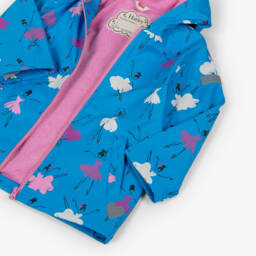 Hatley-معطف واقي من المطر لون أزرق للبنات | Childrensalon