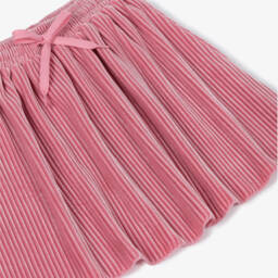Hatley-Юбка розовая из ребристого велюра для девочек | Childrensalon