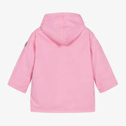 Little Blue House by Hatley-معطف واقي من المطر مقاوم للماء لون زهري للبنات | Childrensalon