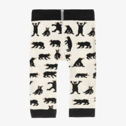 Little Blue House by Hatley-Ivory Cotton Knit Baby Leggings | Childrensalon