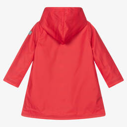 Hatley-Red Hooded Raincoat | Childrensalon