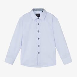 House of Cavani-Boys Grey Striped Blazer | Childrensalon