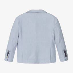 House of Cavani-Boys Light Blue Siren Blazer | Childrensalon