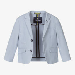House of Cavani-Boys Light Blue Siren Blazer | Childrensalon