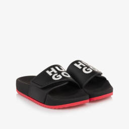 HUGO-Boys Beige Shorts | Childrensalon