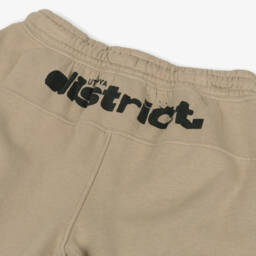 iDO-Boys Beige Cotton Utopya Joggers | Childrensalon