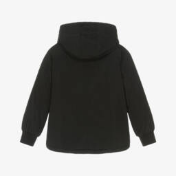 iDO-Boys Silky Black Waterproof Coat with Hood | Childrensalon