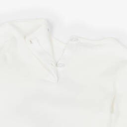 iDO-Girls Ivory & Grey Leggings Set with Cat Motif | Childrensalon