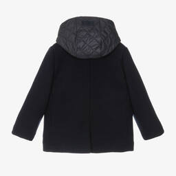 Il Gufo-معطف 2 في 1 لون كحلي للأولاد | Childrensalon