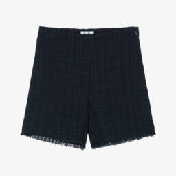 Elsy-Girls White & Black Striped Blazer | Childrensalon