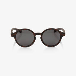 IZIPIZI-Brown Faux Tortoiseshell UV Protective Sunglasses | Childrensalon
