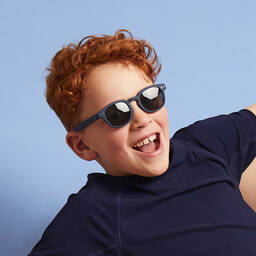 IZIPIZI-Navy Blue UV Protective Sunglasses | Childrensalon