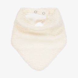 Ivory Bouclé Baby Scarf