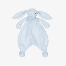 Bashful Blue Bunny Faux Fur Comforter (27cm)