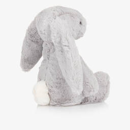 Jellycat-Grey Bashful Bunny Rabbit Soft Toy (31cm) | Childrensalon