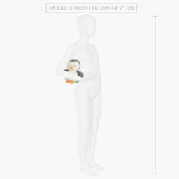 Jellycat-Мягкая игрушка серо-белая Пингвин (18см) | Childrensalon