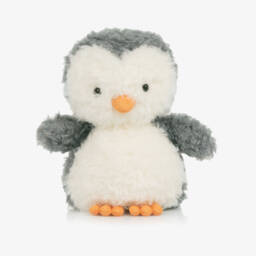 Jellycat-Мягкая игрушка серо-белая Пингвин (18см) | Childrensalon