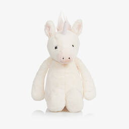 Jellycat-لعبة طرية يونيكورن لون عاجي للأطفال(31 سم) | Childrensalon