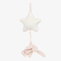 Jellycat-دمية أرنب موسيقية لون زهري (28 سم) | Childrensalon