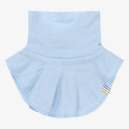 Joha-Blue Merino Wool Neck Warmer | Childrensalon