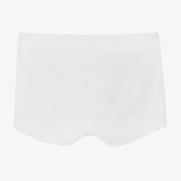 Joha-Boys White Bamboo Boxer Shorts | Childrensalon