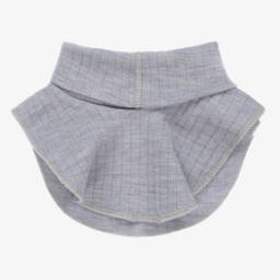 Joha-Grey Merino Wool Neck Warmer | Childrensalon