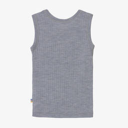 Joha-Grey Merino Wool Vest | Childrensalon